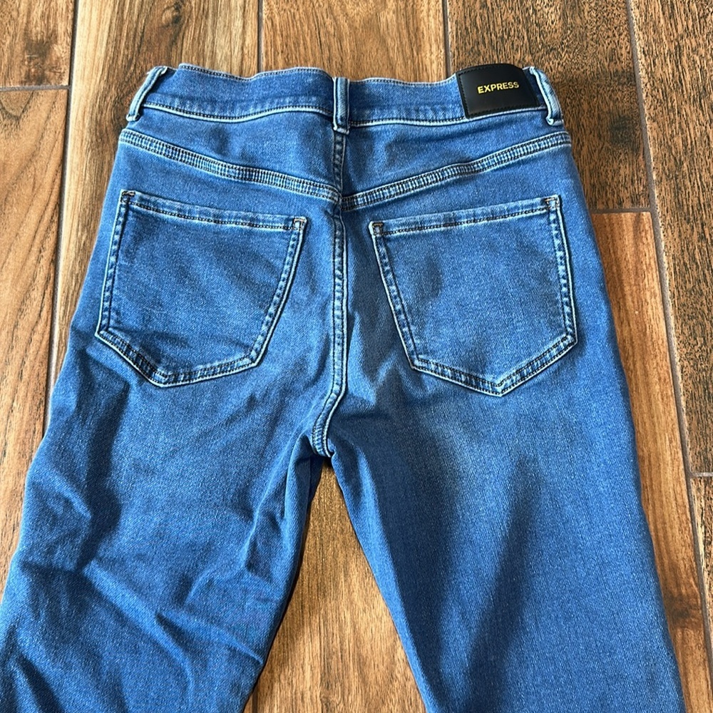 Express High Rise Skinny Jean Sz‎ 2 R - Picture 10 of 12